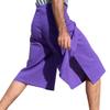 RaanPahMuang Drive in Wrap Pants in Summer Plain Mixed Cotton, Medium, Aum Cotton - Amethyst Violet view 2