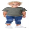 BELLA+CANVAS Toddler Triblend Short-Sleeve T-Shirt 3T Grey Triblend view 1