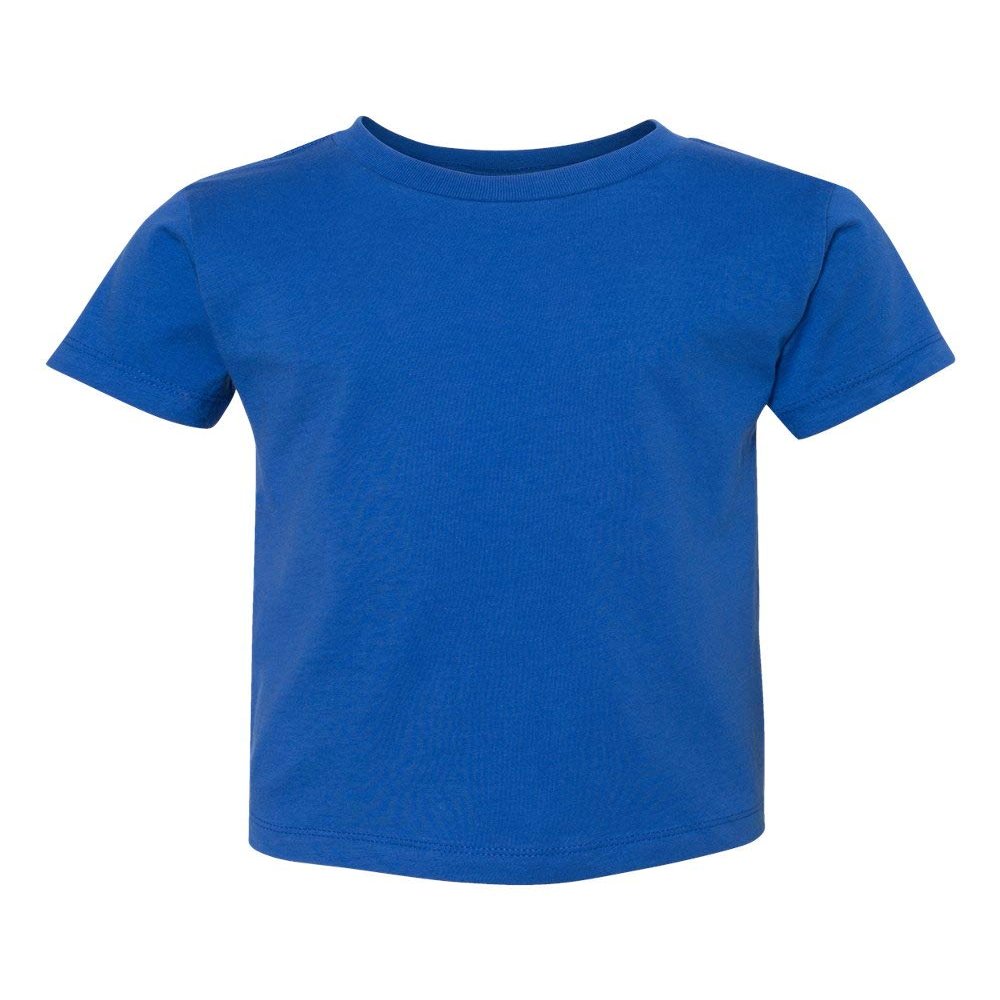Bella + Canvas Toddler Jersey Short-Sleeve T-Shirt 2T TRUE ROYAL