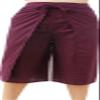 RaanPahMuang Drive in Wrap Capri Length Pants in Light Viscose Rayon Fabric, Large, Purple - Violet view 4