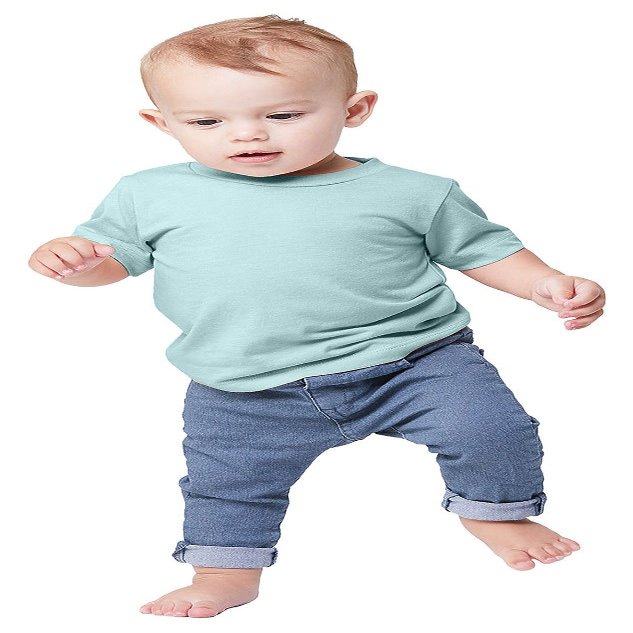 BELLA+CANVAS Infant Triblend Short Sleeve T-Shirt 12-18MOS ICE BLU TRIBLND