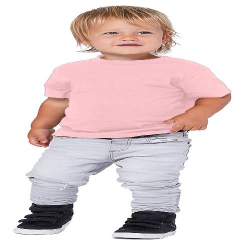 BELLA+CANVAS Toddler Jersey Short-Sleeve T-Shirt 2T Pink