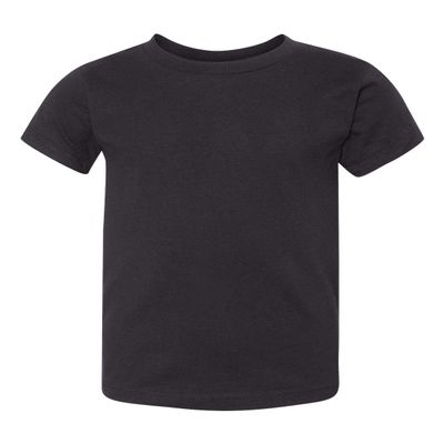 BELLA+CANVAS Toddler Jersey Short-Sleeve T-Shirt 4T Black
