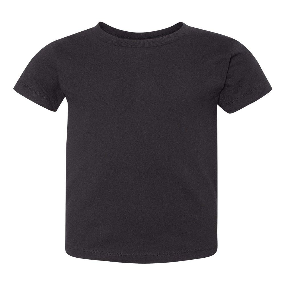 BELLA+CANVAS Toddler Jersey Short-Sleeve T-Shirt 4T Black