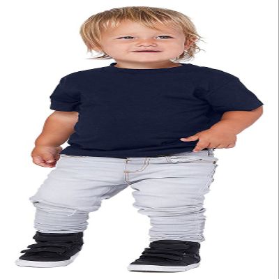 BELLA+CANVAS Toddler Jersey Short-Sleeve T-Shirt 2T Navy