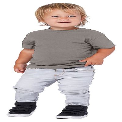 Bella + Canvas Toddler Jersey Short-Sleeve T-Shirt 2T ASPHALT