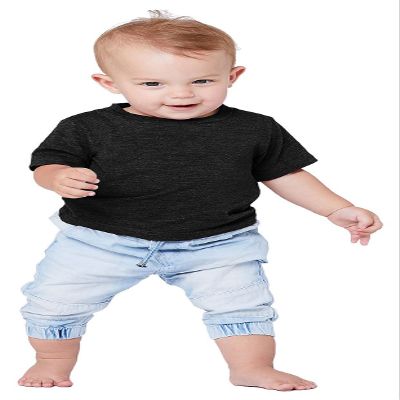 BELLA+CANVAS Infant Jersey Short Sleeve T-Shirt 18-24MOS Black