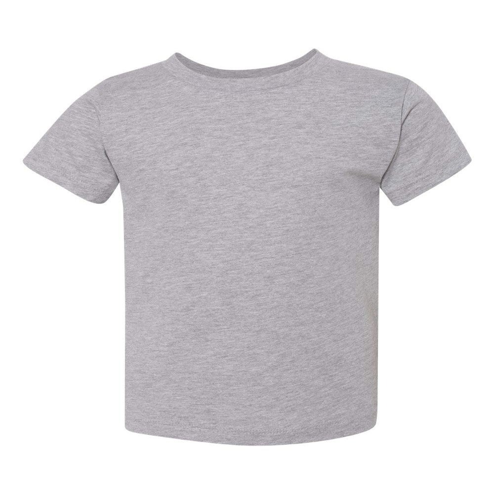 Bella Canvas Toddler Jersey Short-Sleeve T-Shirt 4T Athletic Heather
