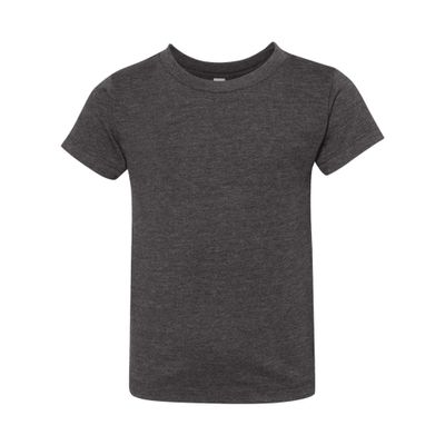 Bella + Canvas Toddler Jersey Short-Sleeve T-Shirt 4T DARK GRY HEATHER