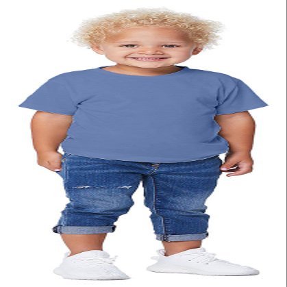 Bella + Canvas Toddler Triblend Short-Sleeve T-Shirt,BLUE TRIBLEND,5T