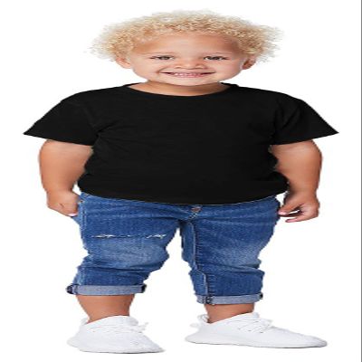 BELLA+CANVAS Infant Triblend Short Sleeve T-Shirt 3-6MOS Char Black TRIB
