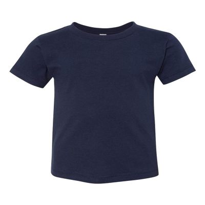 BELLA+CANVAS Toddler Jersey Short-Sleeve T-Shirt 5T Navy