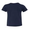 BELLA+CANVAS Toddler Jersey Short-Sleeve T-Shirt 5T Navy view 3