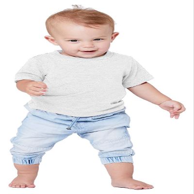 Bella + Canvas Infant Jersey Short Sleeve T-Shirt 6-12MOS ATHLETIC HTHR