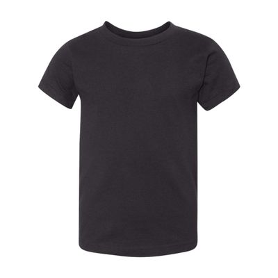 BELLA+CANVAS Toddler Jersey Short-Sleeve T-Shirt 3T Black