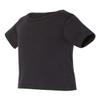 BELLA+CANVAS Infant Jersey Short Sleeve T-Shirt 12-18MOS Black view 2