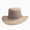 American Hat Makers Breeze XX-Large Leather and Mesh Sun Hat for Men and Women | Wide Brim Outdoor Hat with UPF 50 Sun Protection, Breathable Design with Adjustable Chin Strap view 4