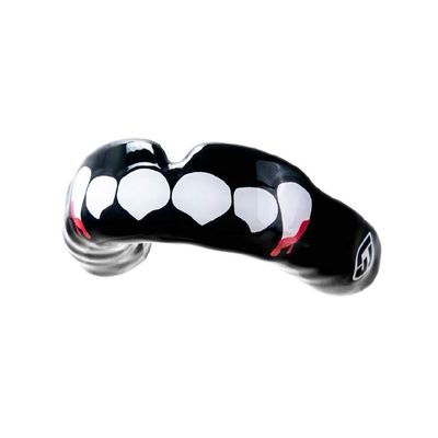 GuardLab APEX Mouthguard w/Case | Football, Basketball, Boxing, Wrestling, Soccer, Karate, Hockey, MMA | Adult & Youth | Pre-Indented for a Precise Fit (APEX/Bloodlust, Large)