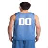 Custom Basketball Reversible Jersey Both Sides - Numbers Only On Back of Both Sides (Youth X-Large (18-20), Carolina Blue) view 1