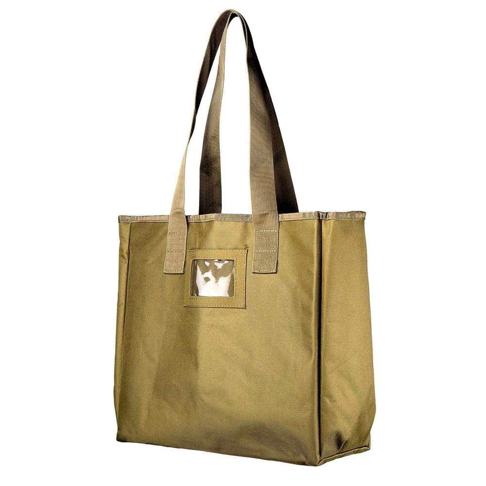 NC Star CSB2997T Vism Groccery Shopping Bag, Tan