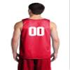 Custom Basketball Reversible Jersey Both Sides - Numbers Only On Back of Both Sides (Youth X-Large (18-20), Red) view 1