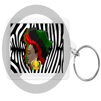African Queen Key Chain