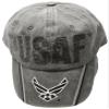AES Air Force Wings Olive (Stitched Letters) Embroidered Cap Hat Licensed view 2