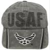 AES Air Force Wings Olive (Stitched Letters) Embroidered Cap Hat Licensed view 3
