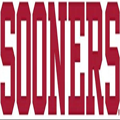 9 Inch OU University of Oklahoma Sooners Boomer Sooner Logo Removable Wall Decal Sticker Art Home Room Decor 9 by 2 Inches