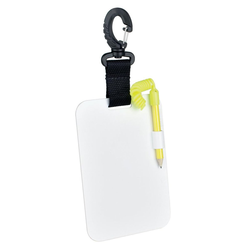 SEAC Compact Slate, Wrist Slate with Pencil for Underwater Communications.
