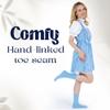 Silky Toes Womens Soft Rayon From Bamboo Dress Socks Crew Seamless Toe Turn Cuff Socks 3-6 Pairs (9-11, Black -6 Pairs) view 2