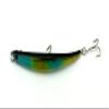 LENPABY 4pcs/lot Hard Plastic Bent Minnow Fishing Lures bass Wobble Swimbaits Bass Trout Fishing Tackles for Saltwater and Freshwater 11.5cm/4.53"/11.8g view 4