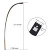 SinoArt FalconTakedown Recurve Bow Limbs Only 30 35 40 45 50 55 60 65 70 LBs (Black, 50 LBs) view 4