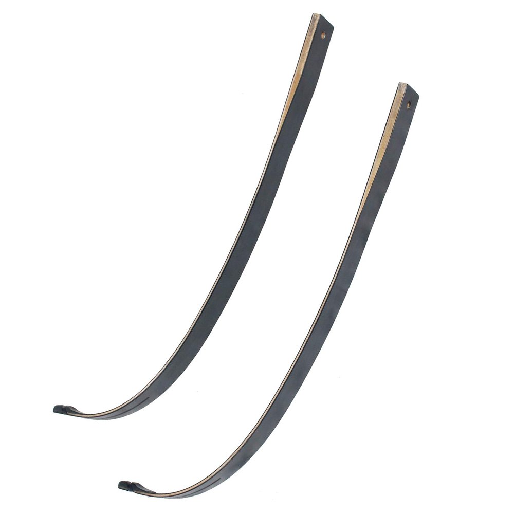 SinoArt FalconTakedown Recurve Bow Limbs Only 30 35 40 45 50 55 60 65 70 LBs (Black, 30 LBs)