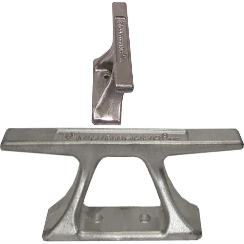 Multinautic Silver Aluminum Dock Cleat