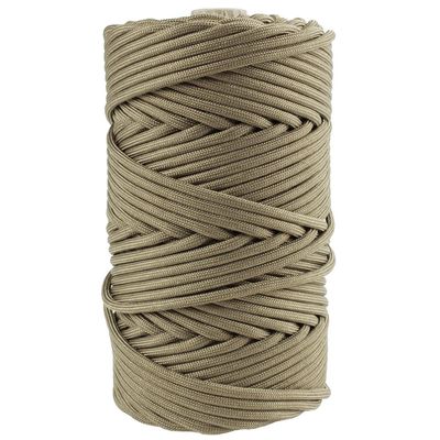 GOLBERG Mil-C-5040H Mil-Spec Type III (7 Strand) and Type IV (11 Strand) Paracord - (550Lb, 100 Feet, Coyote Brown)