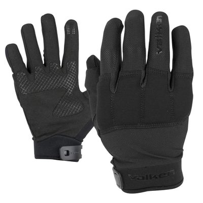 Valken Kilo Padded Knuckle Gloves - Black - Small