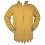 Thick Padded Zig Zag Design Gambeson ABS (Yellow, 54 inch)