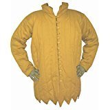 Thick Padded Zig Zag Design Gambeson ABS (Yellow, 54 inch)