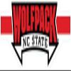 6 Inch North Carolina NC College University Wolfpack NCSU Logo Removable Wall Decal Sticker Art NCAA Home Room Decor 6 by 2 Inches view 1