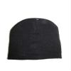8" Black Powmia POW MIA Barbedwire Embroidered Beanie Skull Cap Hat view 2