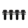 Wanyifa Titanium M5x12mm with Washers Bicycle Water Bottle Cage Hex Bolts Pack of 4 (Black) view 1
