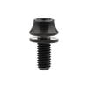 Wanyifa Titanium M5x12mm with Washers Bicycle Water Bottle Cage Hex Bolts Pack of 4 (Black) view 4