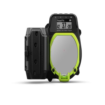 Garmin Xero A1 Bow Sight, 2" Auto-Ranging Digital Bow Sight, LED Pins for Unobstructed Views, Left-Handed