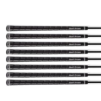 Set of 8 - Golf Pride Tour Wrap 2G (Black Standard (60 Round))