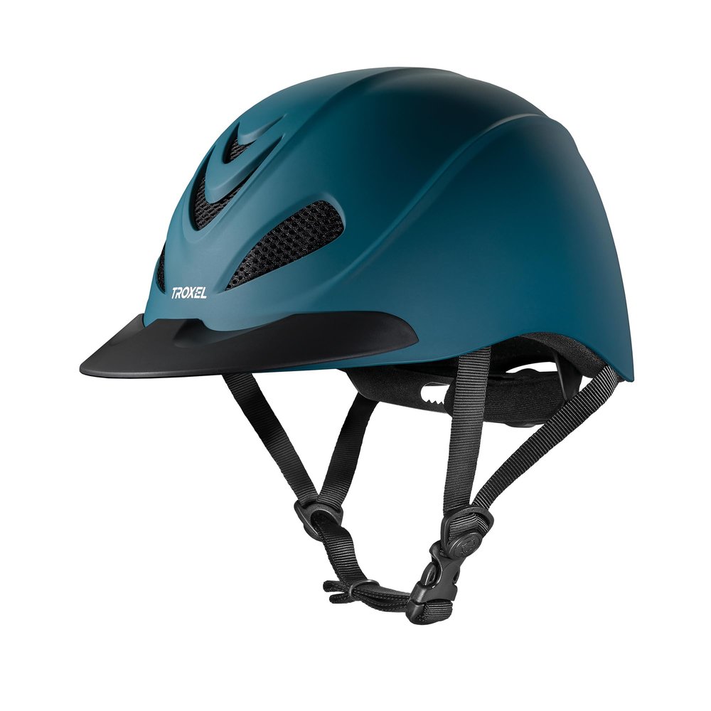 Troxel Liberty Ultralight Horse Riding Helmet, Low-Profile Adjustable Design, Safety Horseback Riding Gear, Medium (7-7-1/4), Bluestone Duratec
