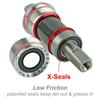 OMNI Racer Worlds Lightest Titanium JIS Square Taper Bottom Bracket (English 68x122.5mm) view 4