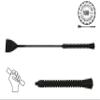 Horse Fare Products Snowbee Ringed Handle Jump Bat, 19, 21 and 24 (24")