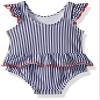 Carter's Baby Girl's One Piece Swimsuit Swimwear, Americana Stripe, 6 Months view 2