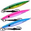 Goture Fishing Jig 80-200g with Assist Hook, Vetical Jig Saltwater, Speed Fast Jigging Spoon Lure, Deep Sea Fishing Lures for Tuna, Kingfish, Bluefin, Yellowfin, Snappers, Groupers, Striper, Salmon view 1